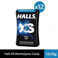 Halls XS Sugar Free Mentho-Lyptus (25s x 12)